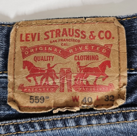 Levi's 559 style men's jeans 40 x 32 - Picture 3 of 8